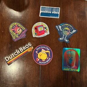 dutch bros sticker bundle